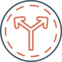 Split Vector Icon