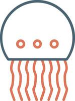 Jellyfish Vector Icon