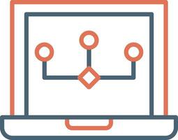 Data Modeling Vector Icon
