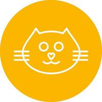 Cat face Vector Icon