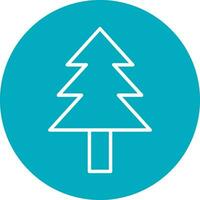 Pine tree Vector Icon