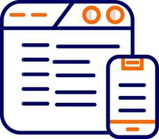 Responsive Vector Icon