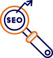 icono de vector de seo