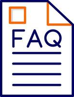 Faq Vector Icon