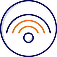 icono de vector de señal wifi