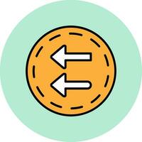 Fast Backward Vector Icon