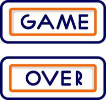 Game over Vector Icon