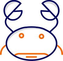 Crab Vector Icon