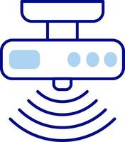 Motion sensor Line Filled Icon vector