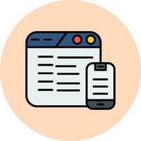 Responsive Vector Icon