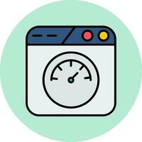 Page Speed Vector Icon