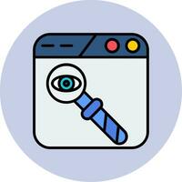 Website Visibility Vector Icon