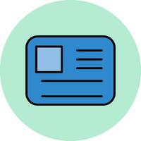 Id Card Vector Icon