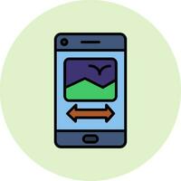 Profile Swipe Vector Icon