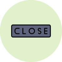 Close Vector Icon