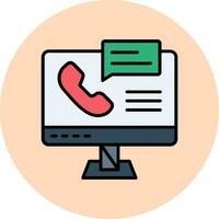 Call Center Vector Icon