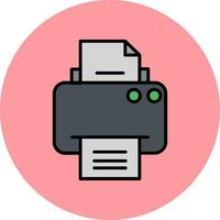 Printer Vector Icon