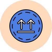 This Side Up Vector Icon