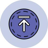 Up Arrow Upload Vector Icon