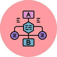 Flowchart Vector Icon