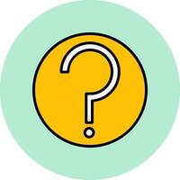 Question Mark Vector Icon