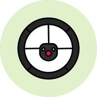 Steering Wheel Vector Icon