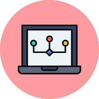 Data Modeling Vector Icon