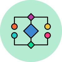 Data Model Vector Icon