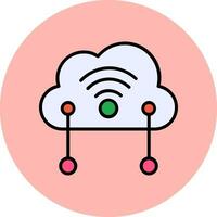 iot vector icono