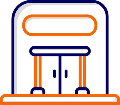Police stataion Vector Icon