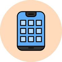 Dial Pad Vector Icon
