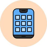 Dial Pad Vector Icon