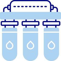 Water purifier Line Filled Icon vector