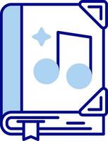 Music Line Filled Icon vector