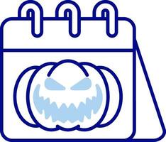 Halloween Line Filled Icon vector