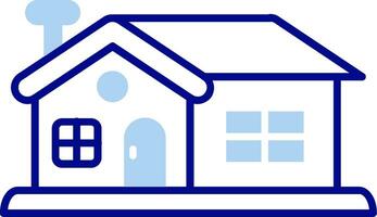 House Line Filled Icon vector