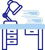 Workspace Line Filled Icon vector