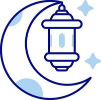 Ramadan Line Filled Icon vector