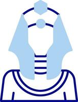 pharaoh Line Filled Icon vector