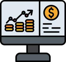 Stock Market Vector Icon