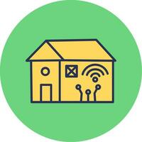 Smart House Vector Icon