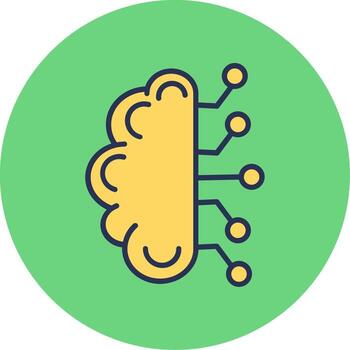 Artificial Intelligence Vector Icon