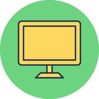 Lcd Vector Icon