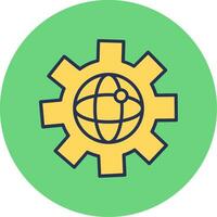 Globalization Vector Icon