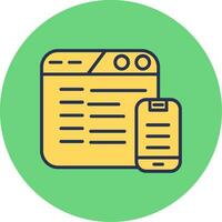 Responsive Vector Icon