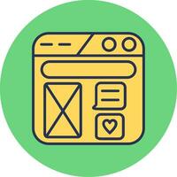 Layout  Vector Icon