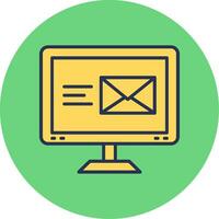 icono de vector de correo electrónico