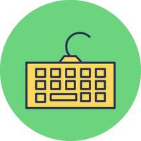 Computer Keyboard Vector Icon