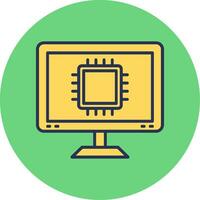 Processor Vector Icon