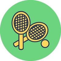 icono de vector de tenis